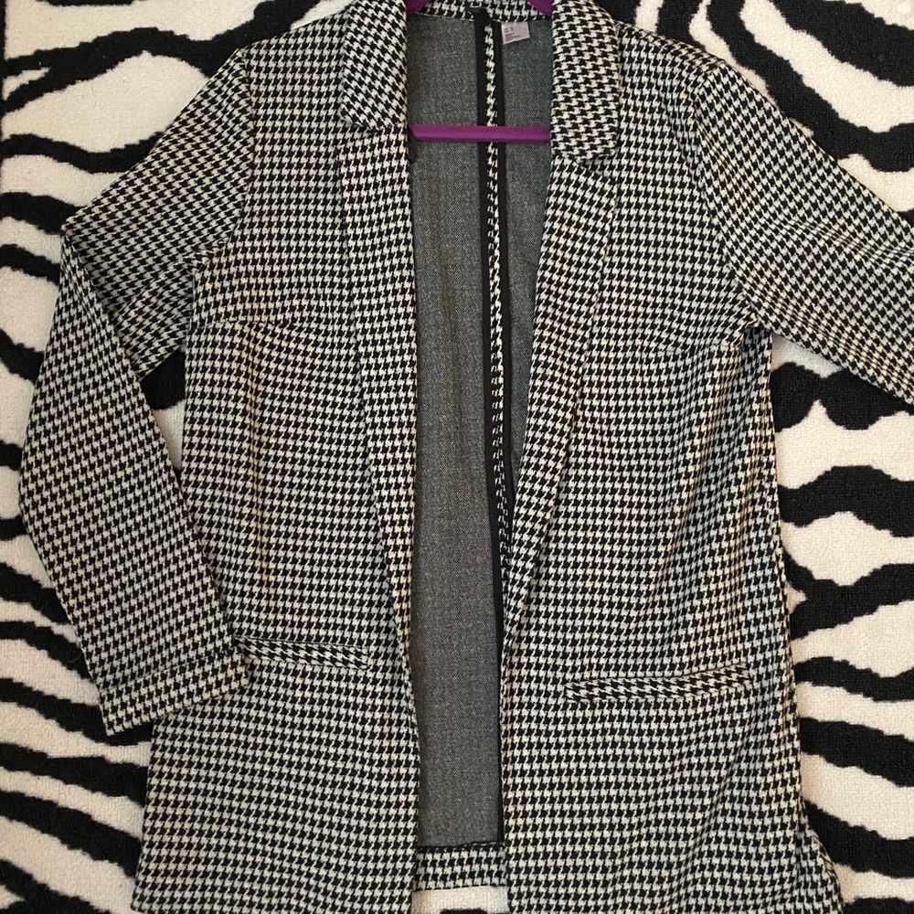 Houndstooth H&M Blazer